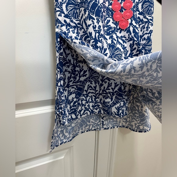 Lilly Pulitzer Lobster Print Dress with Shorts, Size 0. Like-new - Picture 6 of 7